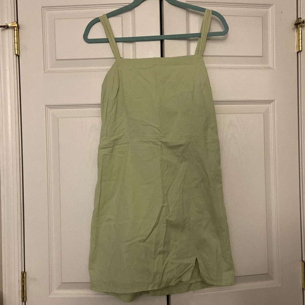 A&F light green spring dress